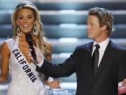 Miss California comes out against gay marriage