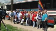 Gay Marriage Bus to Iowa