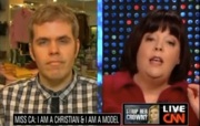 Perez Hilton vs. Maggie Gallagher on Larry King