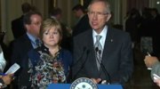 Judy Shepard and Senate Majority Leader Harry Reid