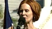 Cynthia Nixon at the National Equality March